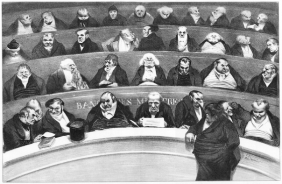 Daumier Unter Rotzern